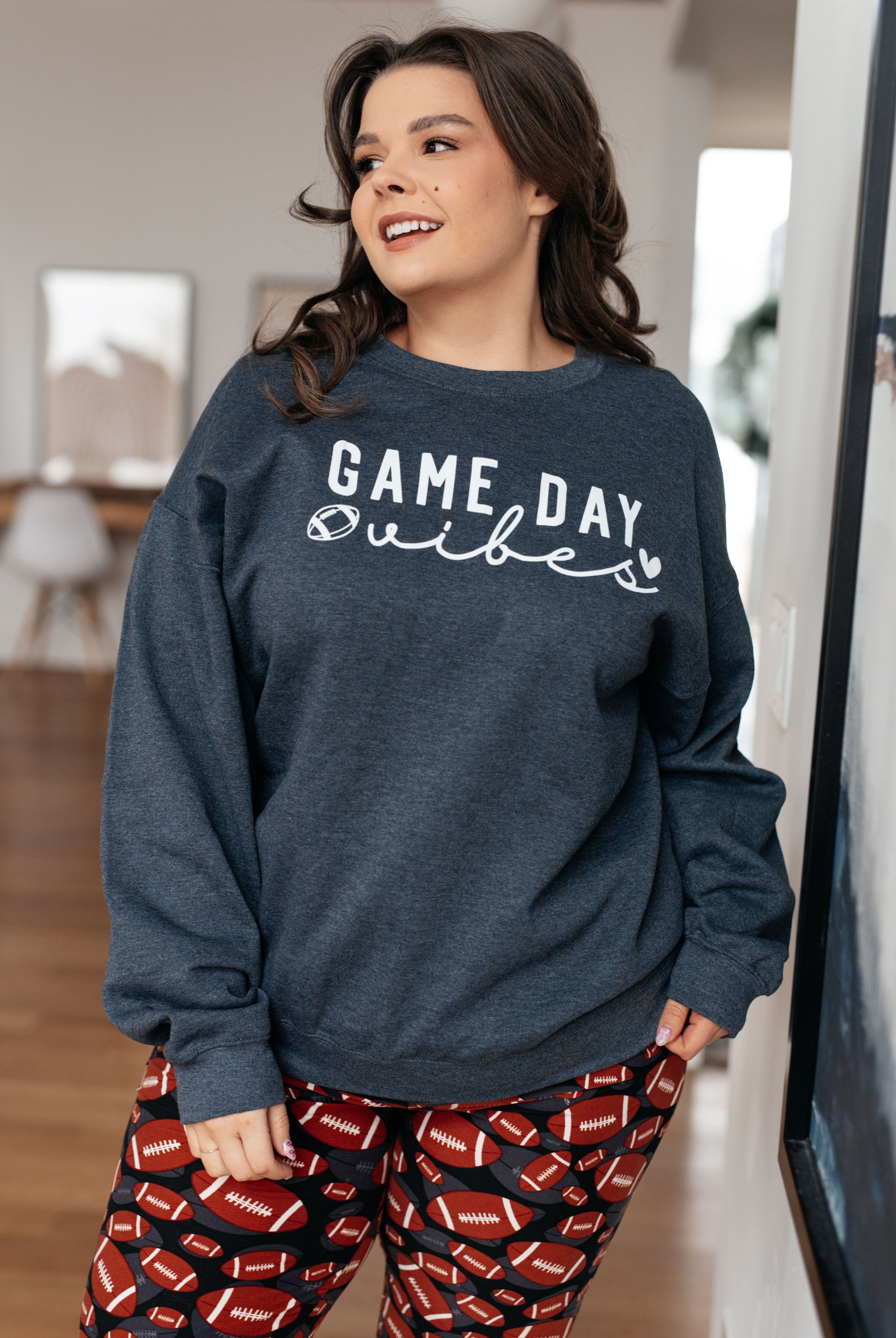 Game Day Vibes Pullover-Sweaters-Ave Shops-Urban Threadz Boutique, Women's Fashion Boutique in Saugatuck, MI