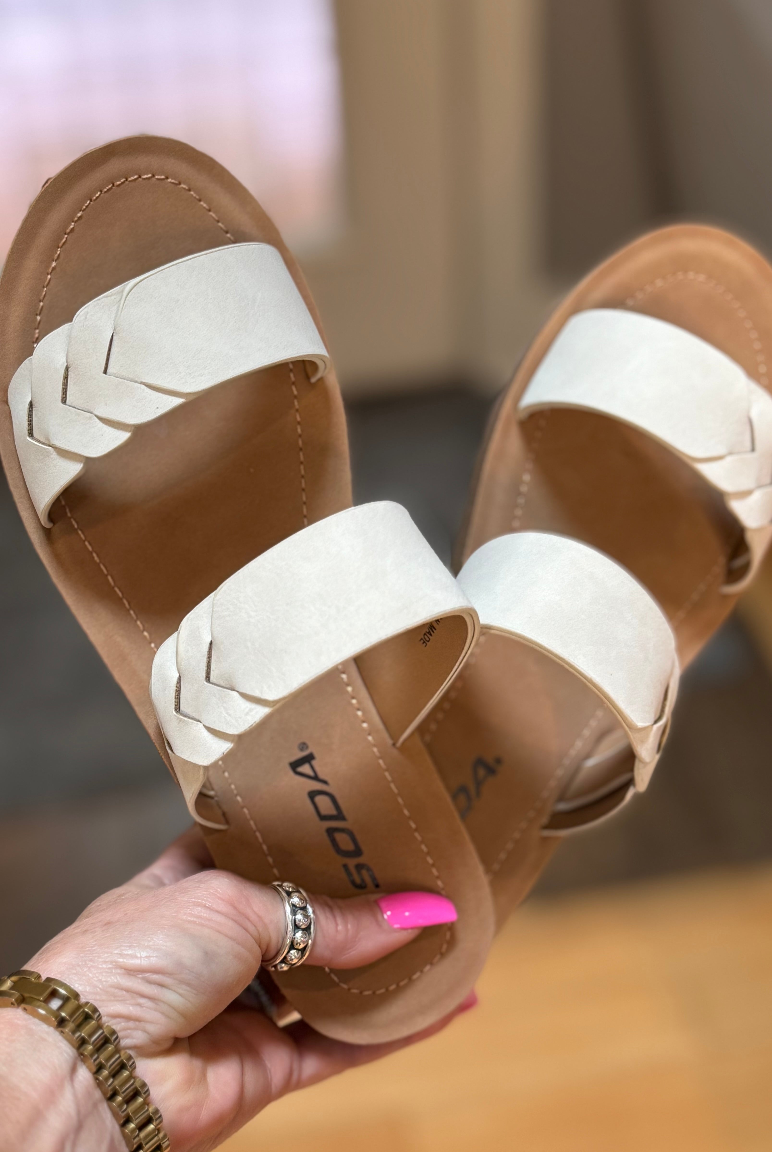 Follow Me Beige Sandals-Shoes-Ave Shops-Urban Threadz Boutique, Women's Fashion Boutique in Saugatuck, MI