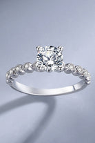 Classic 4-Prong Moissanite Ring-Trendsi-Urban Threadz Boutique, Women's Fashion Boutique in Saugatuck, MI