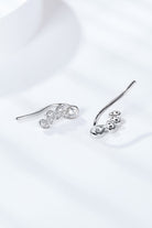 Pear Shape Moissanite Earrings-Trendsi-Urban Threadz Boutique, Women's Fashion Boutique in Saugatuck, MI