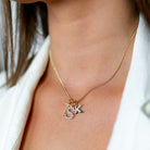 Sleek Initial Charm-Charms & Pendants-The Sis Kiss®-Urban Threadz Boutique, Women's Fashion Boutique in Saugatuck, MI