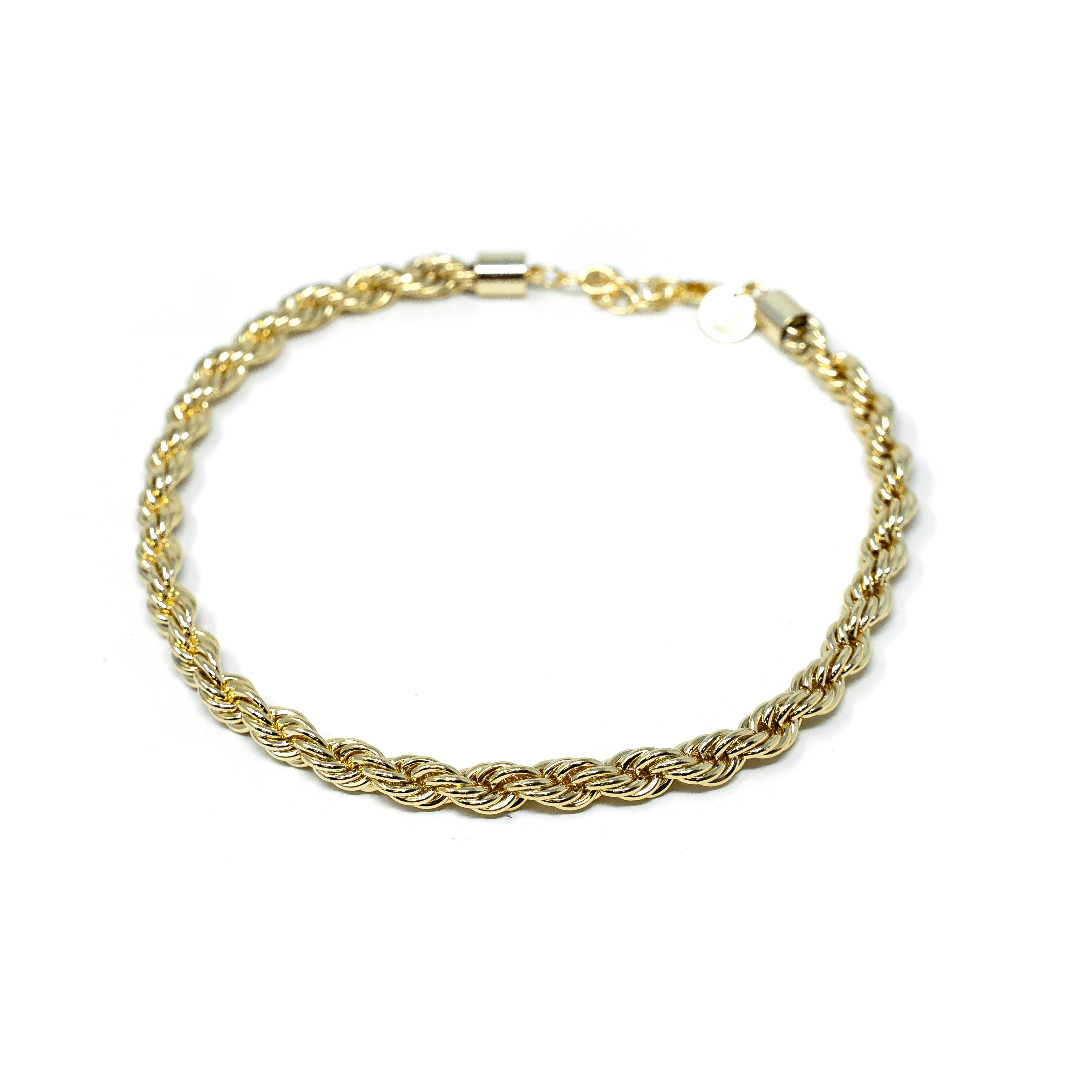 8mm Rope Chain in Gold-Necklace-The Sis Kiss®-Urban Threadz Boutique, Women's Fashion Boutique in Saugatuck, MI