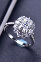 Need You Now 2 Carat Moissanite Ring-Trendsi-Urban Threadz Boutique, Women's Fashion Boutique in Saugatuck, MI