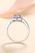 Embrace The Joy 1 Carat Moissanite Ring-Trendsi-Urban Threadz Boutique, Women's Fashion Boutique in Saugatuck, MI