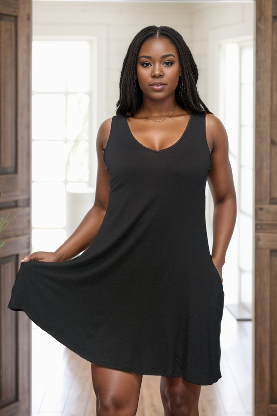 Always In Style - Dress-Dresses-Boutique Simplified-Urban Threadz Boutique, Women's Fashion Boutique in Saugatuck, MI