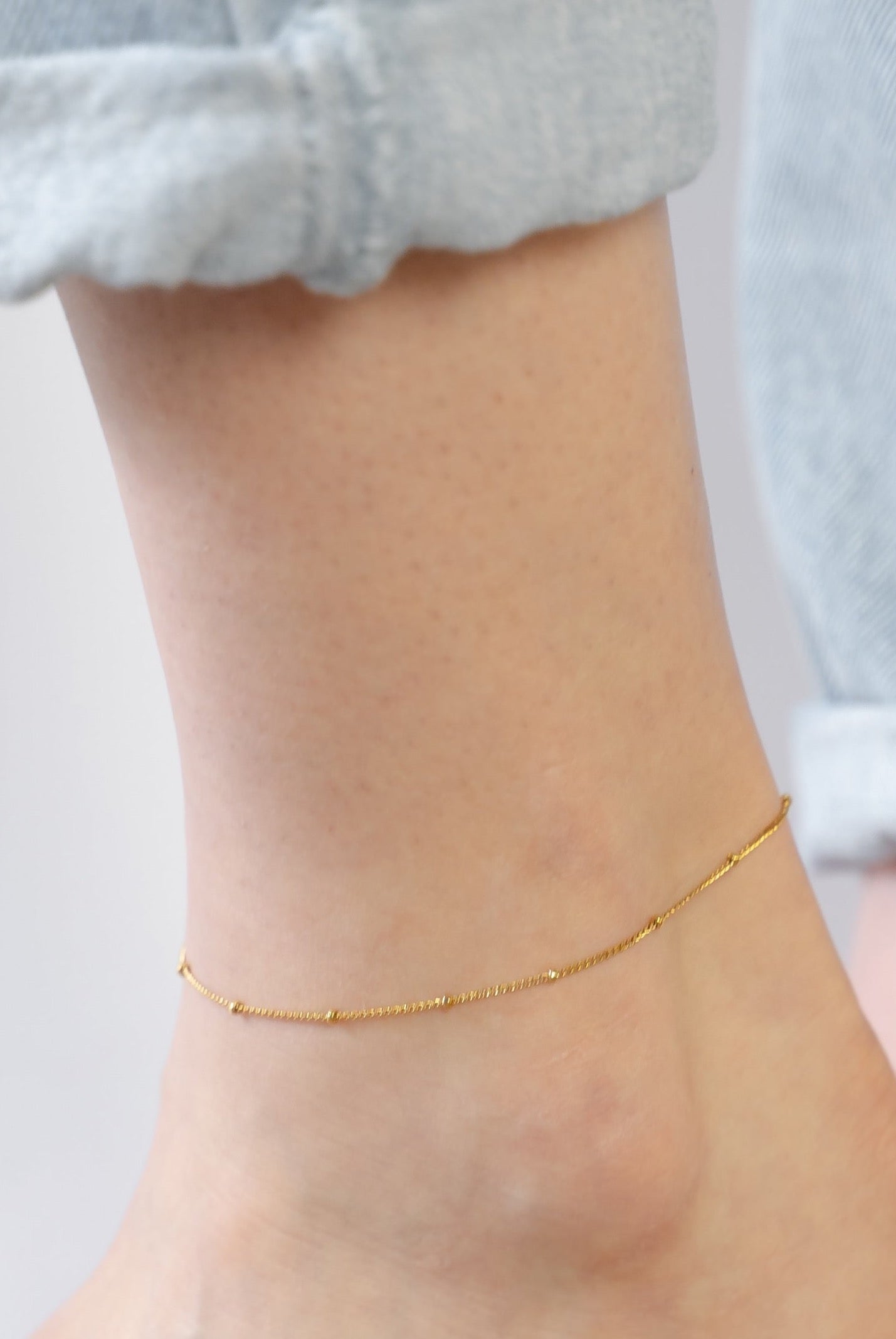 Baby Ball Anklet (Water Resistant)-Anklet-The Sis Kiss®-Urban Threadz Boutique, Women's Fashion Boutique in Saugatuck, MI