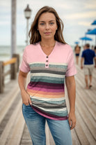 Beautiful Horizons Short Sleeve-Boutique Simplified-Urban Threadz Boutique, Women's Fashion Boutique in Saugatuck, MI