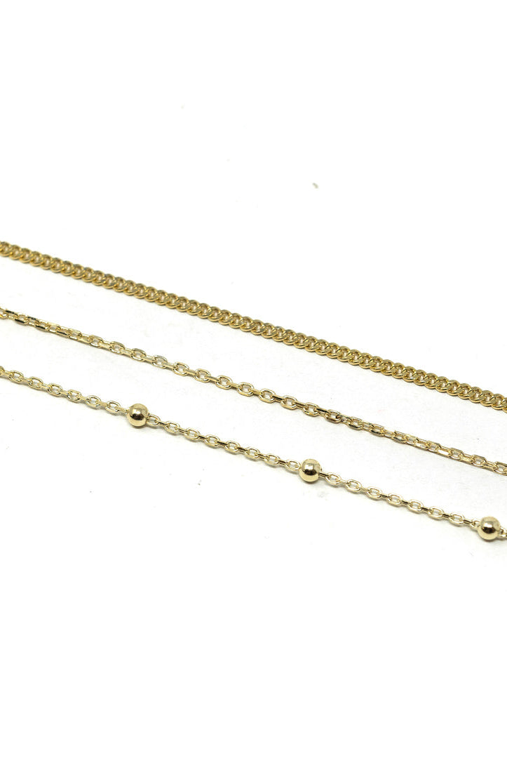 Baby Ball Chain Necklace-Necklaces-The Sis Kiss®-Urban Threadz Boutique, Women's Fashion Boutique in Saugatuck, MI