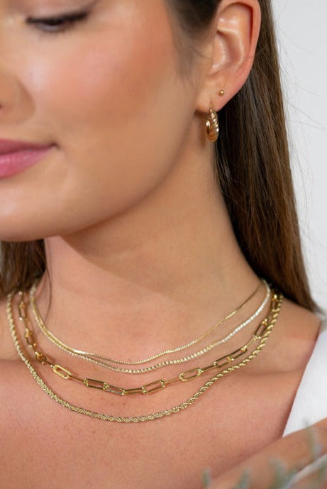 The Meg Chain-Necklaces-The Sis Kiss®-Urban Threadz Boutique, Women's Fashion Boutique in Saugatuck, MI