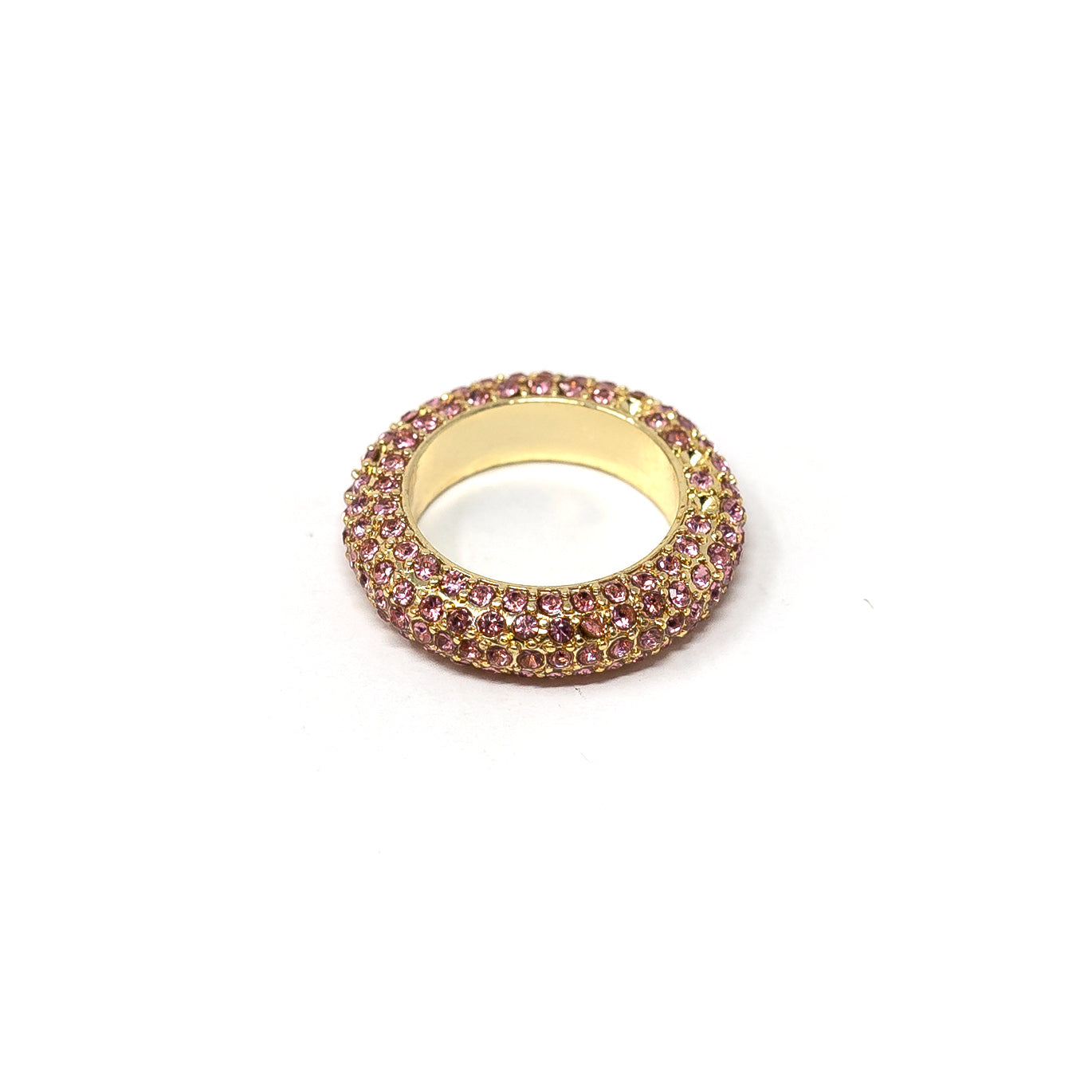 Darling Diva Crystal Ring in Rose-ring-The Sis Kiss®-Urban Threadz Boutique, Women's Fashion Boutique in Saugatuck, MI