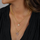 Skinny Rope Chain Necklace-Necklaces-The Sis Kiss®-Urban Threadz Boutique, Women's Fashion Boutique in Saugatuck, MI