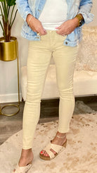 Judy Blue Full Size Garment Dyed Tummy Control Skinny Jeans-Jeans-Trendsi-Urban Threadz Boutique, Women's Fashion Boutique in Saugatuck, MI