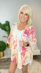 Vacay Season Bell Sleeve Kimono-Kimonos-Ave Shops-Urban Threadz Boutique, Women's Fashion Boutique in Saugatuck, MI