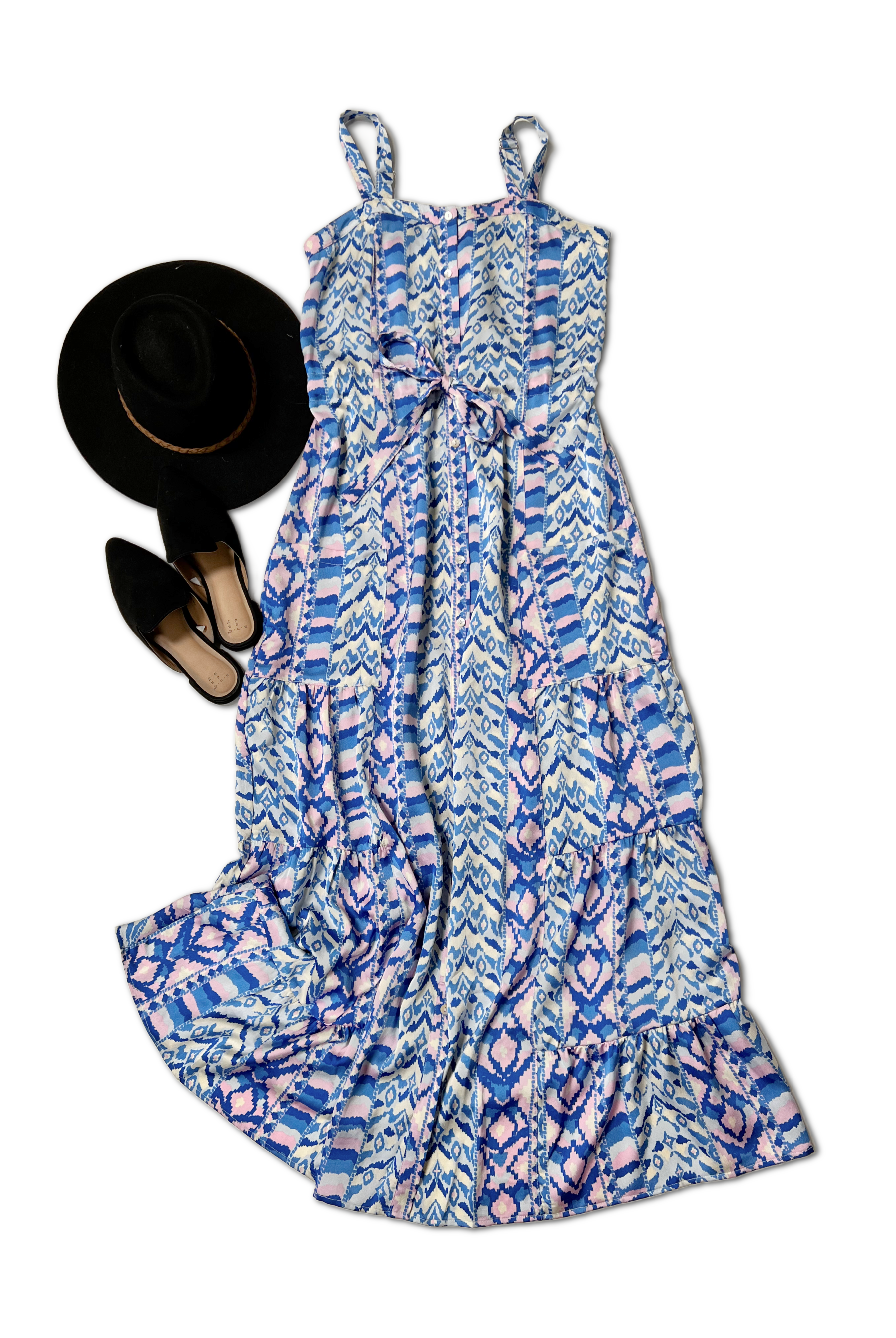 Abby Road - Royal Blue Maxi Dress-Boutique Simplified-Urban Threadz Boutique, Women's Fashion Boutique in Saugatuck, MI