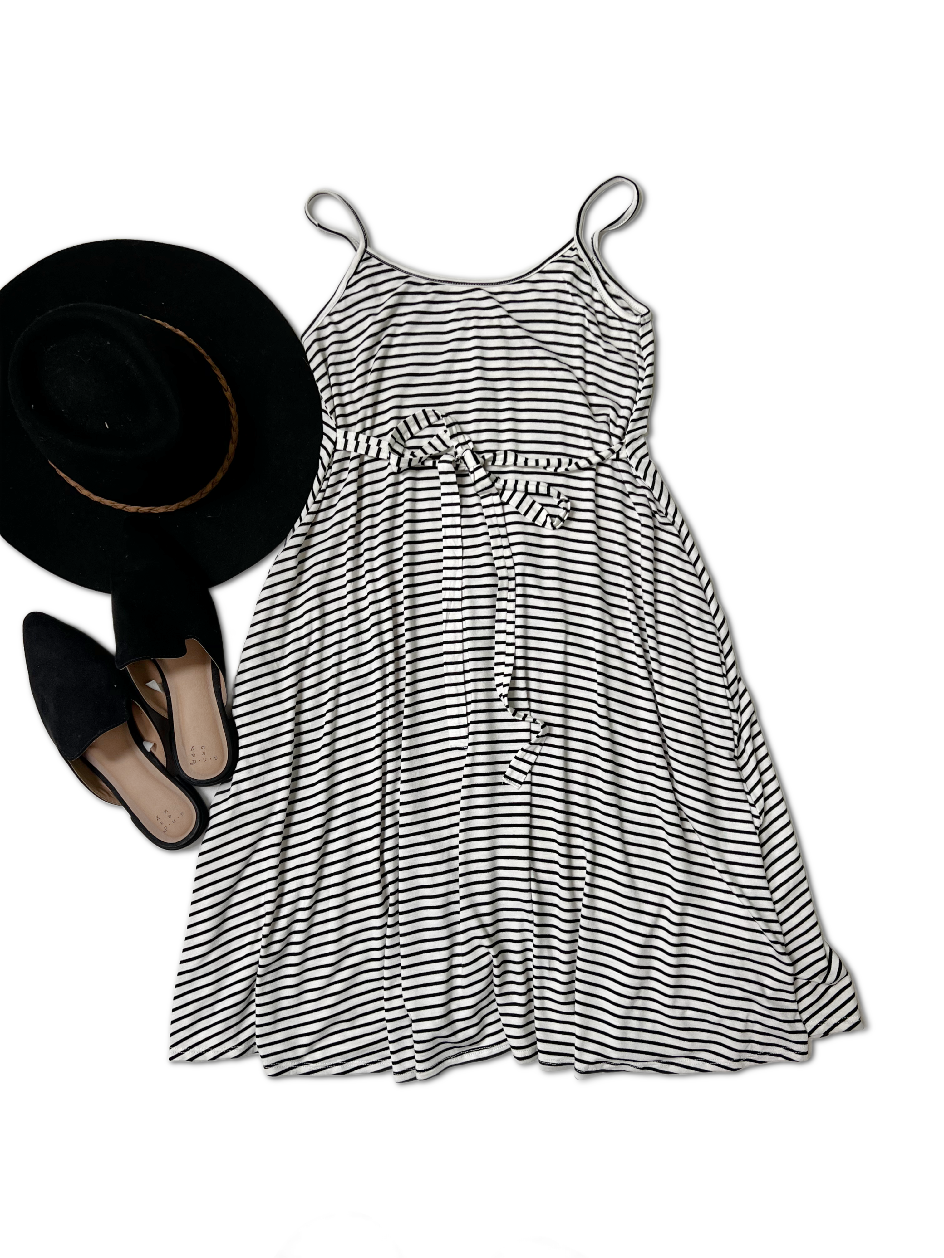 Pinstriped Perfection - Dress-Boutique Simplified-Urban Threadz Boutique, Women's Fashion Boutique in Saugatuck, MI