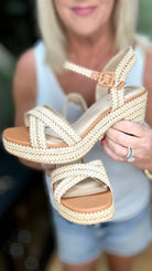 Bon Voyage Rope Woven Heel Shoes- 6/6/2024-Sandals-Ave Shops-Urban Threadz Boutique, Women's Fashion Boutique in Saugatuck, MI