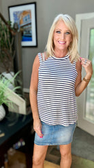 (06-14-24 Friday) Two In One - Striped Tank-Tank Tops-Boutique Simplified-Urban Threadz Boutique, Women's Fashion Boutique in Saugatuck, MI