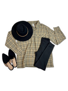 Faith In Fall Plaid - Button Down-Long Sleeves-Boutique Simplified-Urban Threadz Boutique, Women's Fashion Boutique in Saugatuck, MI