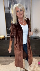 Open Front Long Sleeve Coat- 8 colors-Cardigans-Trendsi-Urban Threadz Boutique, Women's Fashion Boutique in Saugatuck, MI