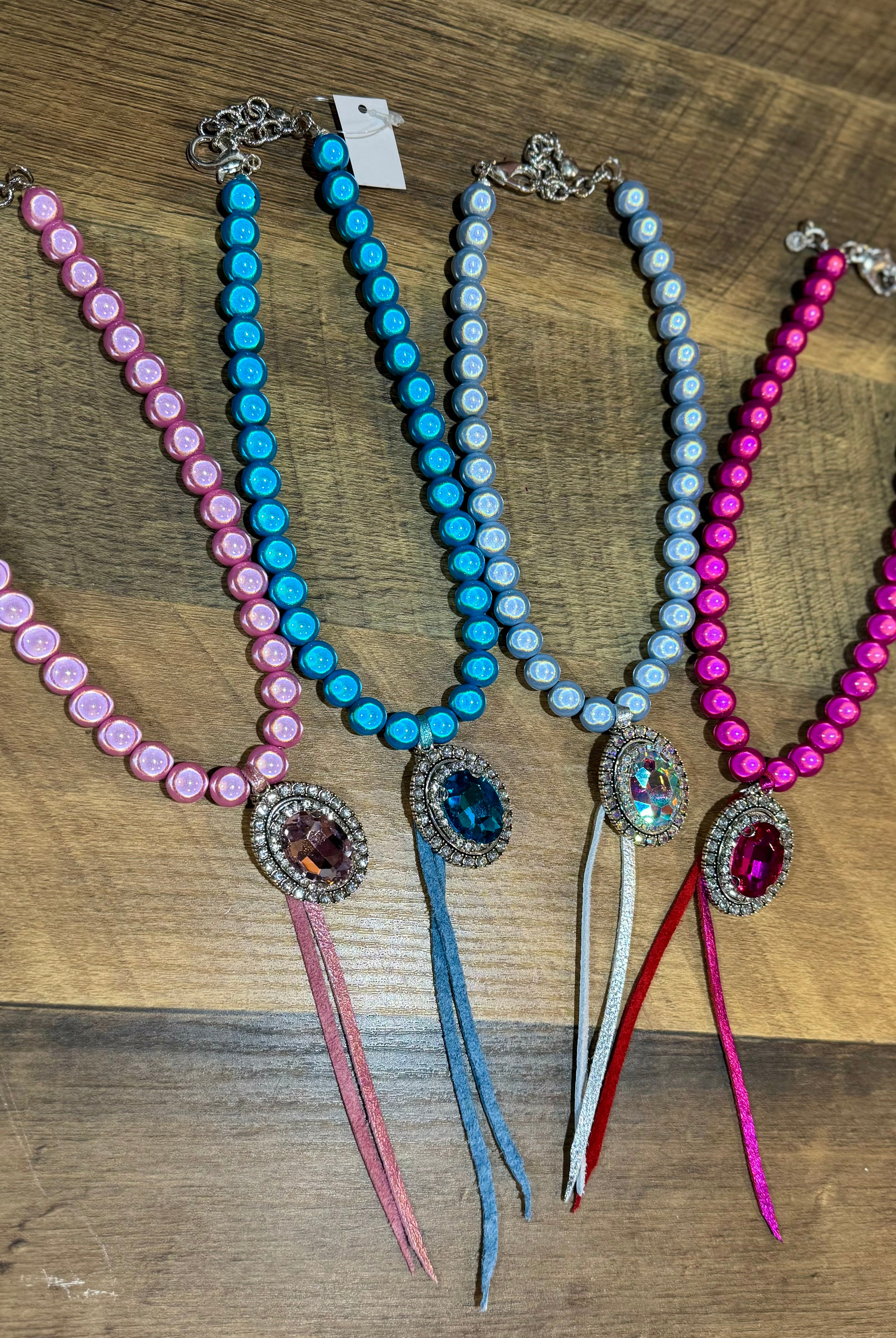 Miracle Bead Necklace-Necklaces-Sandra Ling-Urban Threadz Boutique, Women's Fashion Boutique in Saugatuck, MI