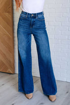 Eliza High Rise Control Top Retro Wide Leg Jeans-Denim-Ave Shops-Urban Threadz Boutique, Women's Fashion Boutique in Saugatuck, MI