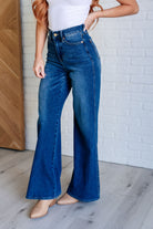 Eliza High Rise Control Top Retro Wide Leg Jeans-Denim-Ave Shops-Urban Threadz Boutique, Women's Fashion Boutique in Saugatuck, MI