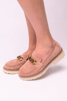 Literally Loafers in Blush Faux Suede-Loafers-Ave Shops-Urban Threadz Boutique, Women's Fashion Boutique in Saugatuck, MI