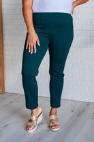 Magic Ankle Crop Skinny Pants in Hunter Green-Bottoms-Ave Shops-Urban Threadz Boutique, Women's Fashion Boutique in Saugatuck, MI