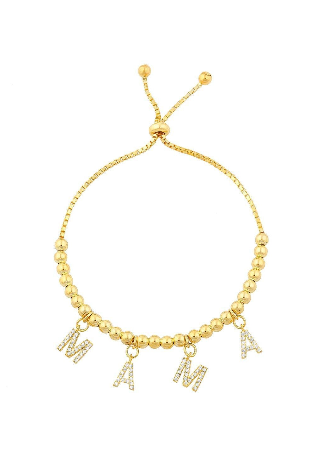Mama Charm Bracelet-Bracelets-The Sis Kiss®-Urban Threadz Boutique, Women's Fashion Boutique in Saugatuck, MI