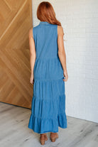 Perfect Choice Denim Maxi Dress-Dresses-Ave Shops-Urban Threadz Boutique, Women's Fashion Boutique in Saugatuck, MI