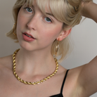 8mm Rope Chain in Gold-Necklace-The Sis Kiss®-Urban Threadz Boutique, Women's Fashion Boutique in Saugatuck, MI