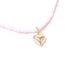 Mini Puffy Heart Charm-Charms & Pendants-The Sis Kiss®-Urban Threadz Boutique, Women's Fashion Boutique in Saugatuck, MI