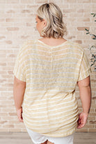 Simply Sweet Striped Top-Short Sleeves-Ave Shops-Urban Threadz Boutique, Women's Fashion Boutique in Saugatuck, MI