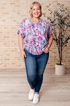 Stellar Situation V-Neck Top-Short Sleeves-Ave Shops-Urban Threadz Boutique, Women's Fashion Boutique in Saugatuck, MI