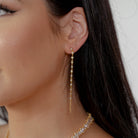 Delilah Sweeper Earrings-Earrings-The Sis Kiss®-Urban Threadz Boutique, Women's Fashion Boutique in Saugatuck, MI