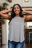 (06-14-24 Friday) Two In One - Striped Tank-Tank Tops-Boutique Simplified-Urban Threadz Boutique, Women's Fashion Boutique in Saugatuck, MI