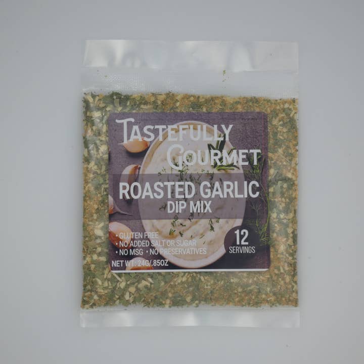 Roasted Garlic Dip Mix-Snacks & Treats-Tastefully Gourmet-Urban Threadz Boutique, Women's Fashion Boutique in Saugatuck, MI