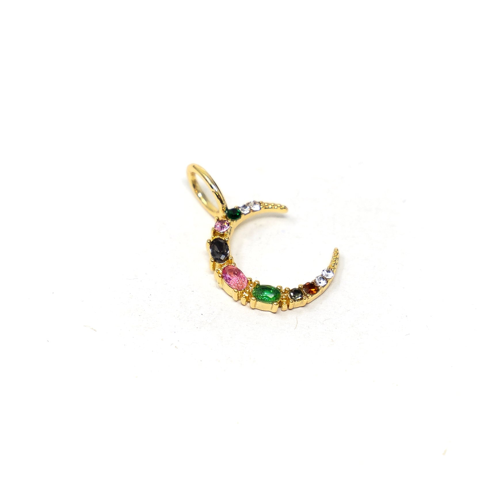 Crescent Moon Charm-Charms & Pendants-The Sis Kiss®-Urban Threadz Boutique, Women's Fashion Boutique in Saugatuck, MI