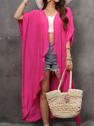 Open Front Half Sleeve Cover Up-Trendsi-Urban Threadz Boutique, Women's Fashion Boutique in Saugatuck, MI