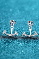 Two Ways To Wear Moissanite Earrings-Earrings-Trendsi-Urban Threadz Boutique, Women's Fashion Boutique in Saugatuck, MI