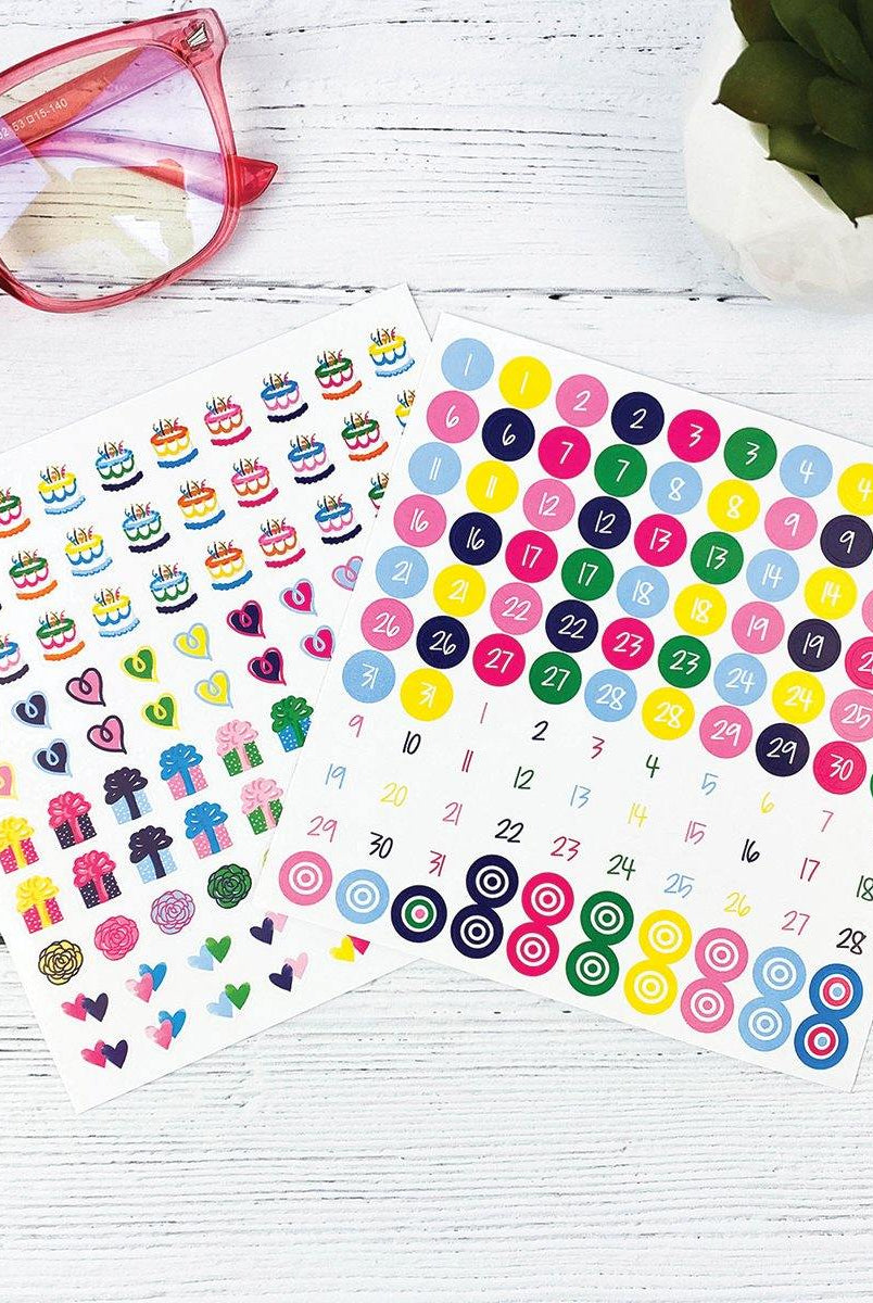 2024 Mini Monthly Desktop Calendars | Stickers Included-Calendars-Denise Albright®-Urban Threadz Boutique, Women's Fashion Boutique in Saugatuck, MI