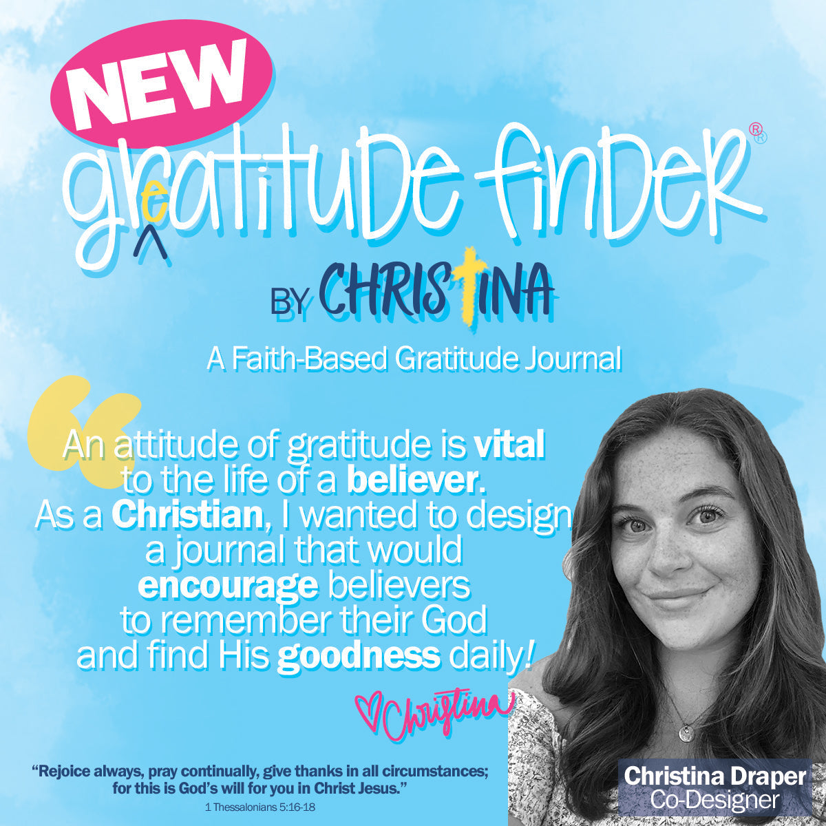 Faith-Based Gratitude Finder® Journals by Christina-Journals-Denise Albright®-Urban Threadz Boutique, Women's Fashion Boutique in Saugatuck, MI