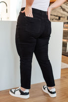 Reese Rhinestone Slim Fit Jeans in Black-Jeans-Ave Shops-Urban Threadz Boutique, Women's Fashion Boutique in Saugatuck, MI