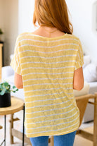 Simply Sweet Striped Top-Short Sleeves-Ave Shops-Urban Threadz Boutique, Women's Fashion Boutique in Saugatuck, MI