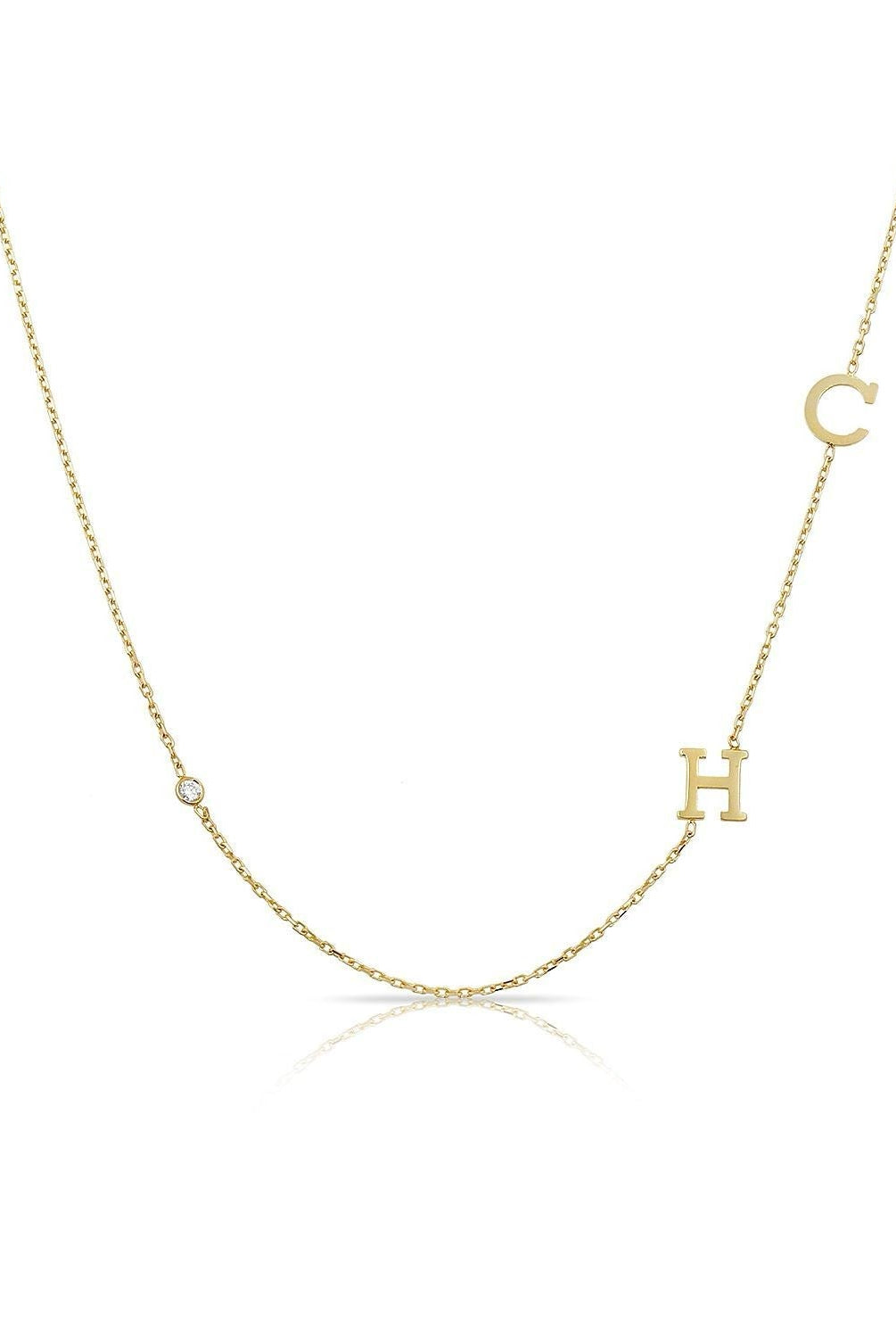 Water Resistant Custom Love Letters Necklace-Necklaces-TSK® Custom Jewelry-Urban Threadz Boutique, Women's Fashion Boutique in Saugatuck, MI